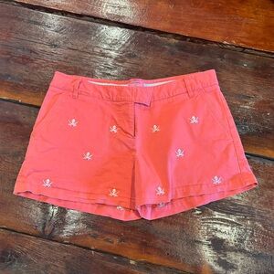 Castaway Pink Bermuda Shorts Nautical Style